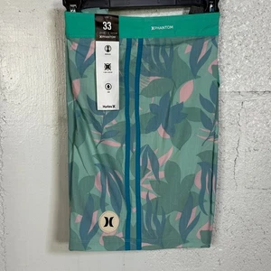  Hurley Men's Phantom Tailgate 18" boardshorts Tropical Mist, 33 $60 - Picture 1 of 12