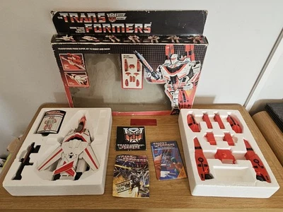 G1 Transformers Jetfire.  Boxed, 100% Complete. - Image 1 of 4