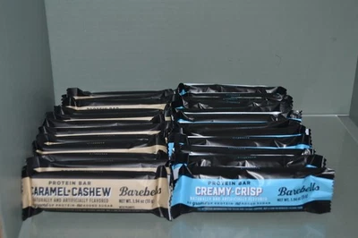 Lot Of 24 Barebells Protein Bars, 2 Flavors, 1.94 oz, Best By Date 08/2026 - Image 1 of 2