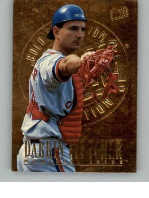 1996 Fleer Ultra Darrin Fletcher 231   Montreal Expos Gold Medallion - Image 1 of 2