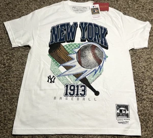 NEU Mitchell & Ness New York Yankees MLB Swagger Grafik 1913 T-Shirt (Large) - Bild 1 von 3