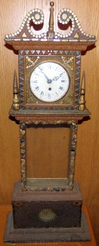 VINTAGE ANTIQUE  Mantel  Clock Case Cover