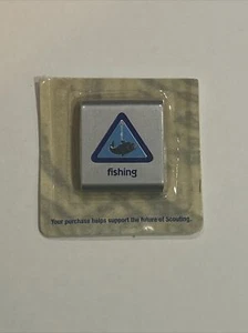 Cub Scouts Of America Belt Slide Loop Fishing Achievement Award - Picture 1 of 2