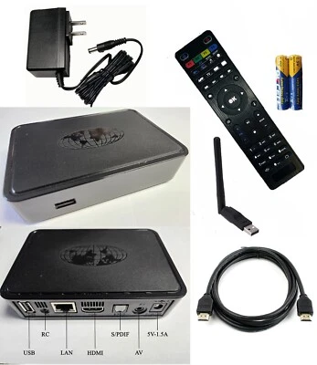 NEW Infomir Mag250 w/ USB Wi-Fi Adapter - OPEN BOX - Image 1 of 4