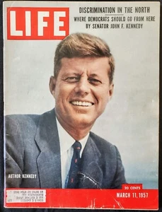 1957 US Senator President John F. Kennedy NY Yankees Teamsters LIFE Magazine - Picture 1 of 2