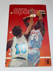 1974 The World of Sports Stamp Album with Stamps - Picture 1 of 5