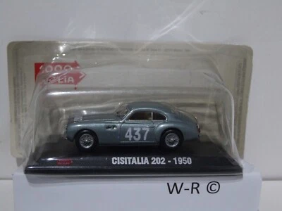 1:43 Scale  Cisitalia 202 -1950 1000 Miglia — 第 1/4 张图片