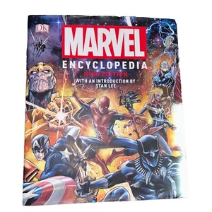 DK: Marvel Encyclopedia - New Edition w/ Introduction by Stan Lee Hardcover Book - Picture 1 of 8