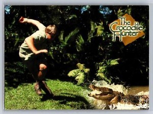 2002 Dart The Crocodile Hunter Steve Irwin Trading Card #7
