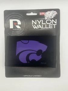 NCAA Kansas State Wildcats Printed Tri-Fold Nylon Wallet by Rico Industries NEW - Picture 1 of 2