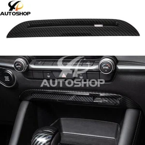 For Mazda 3 2019-2021 Center Dashboard Console USB Socket Cover Trim Accessories - Picture 1 of 4