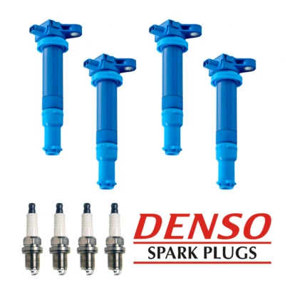 High Performance Ignition Coil & Denso Spark Plug for 06-11 Hyundai Accent UF499 - Image 1 of 4