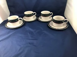 Juego (s) de 4 tazas y 4 platillos AMALFI CLÁSICO Blanco Pfaltzgraff - Imagen 1 de 3