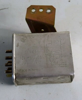 Relé de bujía incandescente diésel Mercedes Benz W123 240D 300CD 300D SK9164 Foto 1 de 4