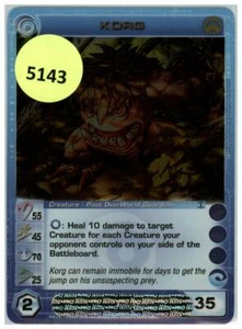 (5143) Tarjeta caótica de lámina rara KORG 55/45/70/25/35 - Código sin usar - Imagen 1 de 1