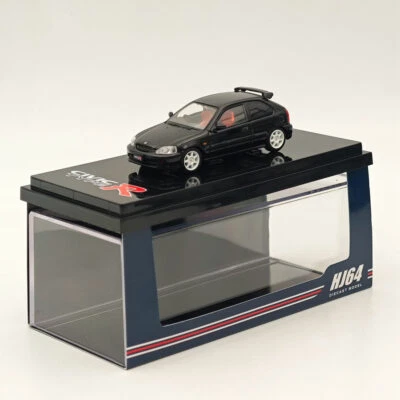 Hobby Japan 1:64 TYPE R (EK9) 1997 with Engine Starlight Black Pearl - Image 1 of 4