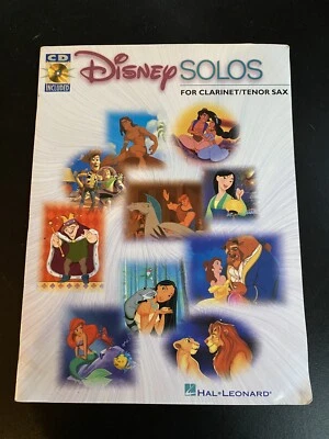 Disney Solos/ For Clarinet/Tenor Sax Sheet Music - No CD  - Image 1 of 4
