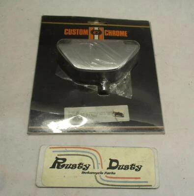 Depósito de cilindro maestro de plástico ABS cromado personalizado 26-250 Harley 41600-81A Foto 1 de 3