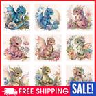 Full Embroidery Cotton Thread 11CT Printed Cute Floral Pterodacty Cross Stitch