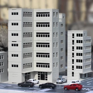 Diorama 1:64-150 Building Model City Street View Office Building Scene Model Toy - Picture 1 of 16
