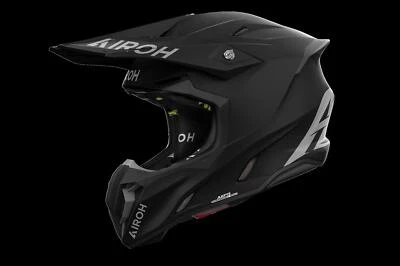 Airoh Twist 3 Black Matt Adult MX Helmet Motocross Off-Road Enduro Racing - Image 1 of 3