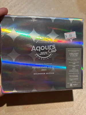 Lovelive Sunshine Aqours Club CD Set 2021 HOLOGRAM EDITION CD Blu-ray soundtrack Foto 1 de 4