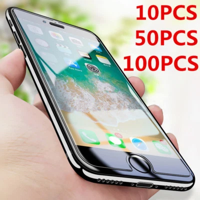 Wholesale Bulk Lot Tempered Glass screen protector For iPhone 17 16 15 14 13 12 - Image 1 of 4