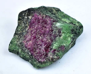293.60 Ct Natural African Ruby in Zoisite Earth-Mined Certified Specimen Rough - Picture 1 of 8