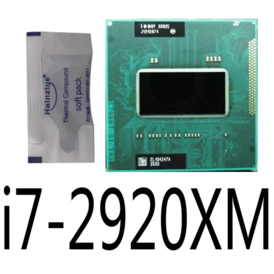 Intel Core i7-2920XM 2.5G/4 cores/8M SR02E Mobile CPU Processor - Image 1 of 2