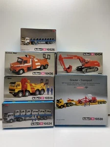 ⭐️6x KIBRI H0 W.Germany Sammlung NEU / OVP - Nicht Gebaut - Bagger Kran uvm 1:87 - Bild 1 von 16
