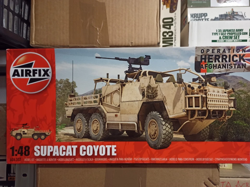 MODELLISMO- Supacat COYOTE - AIRFIX scala 1/48 - Immagine 1 di 1