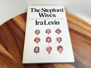 THE STEPFORD WIVES VINTAGE BOOK 1972 SCI FI IRA LEVIN RANDOM HOUSE BCE HCDJ - Picture 1 of 9