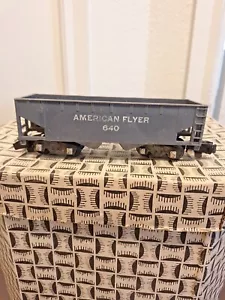 Vuntage American Flyer #640 Hopper Car S Gage 3/16"scale - Picture 1 of 16