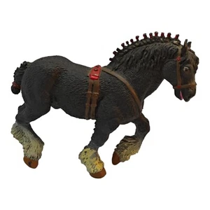 Figurina cavallo Safari Clydesdale 1991 VINTAGE - Foto 1 di 9