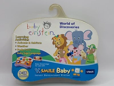V SMILE BABY VTECH BABY EINSTEIN WORLD OF DISCOVERIES - Image 1 of 2