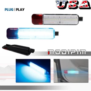 2PC ICE BLUE DOOR PANEL COURTESY LED LIGHTS FOR CHEVY SILVERADO SIERRA TAHOE C/K - Picture 1 of 12