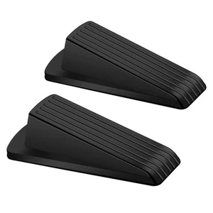 Door Stoppers, 2 Pack Premium Rubber Door Stoppers for Bottom of Door Securit... - Picture 1 of 6