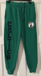Boston Celtics NBA Official Jogger Sweatpants Sweats Small - Picture 1 of 7
