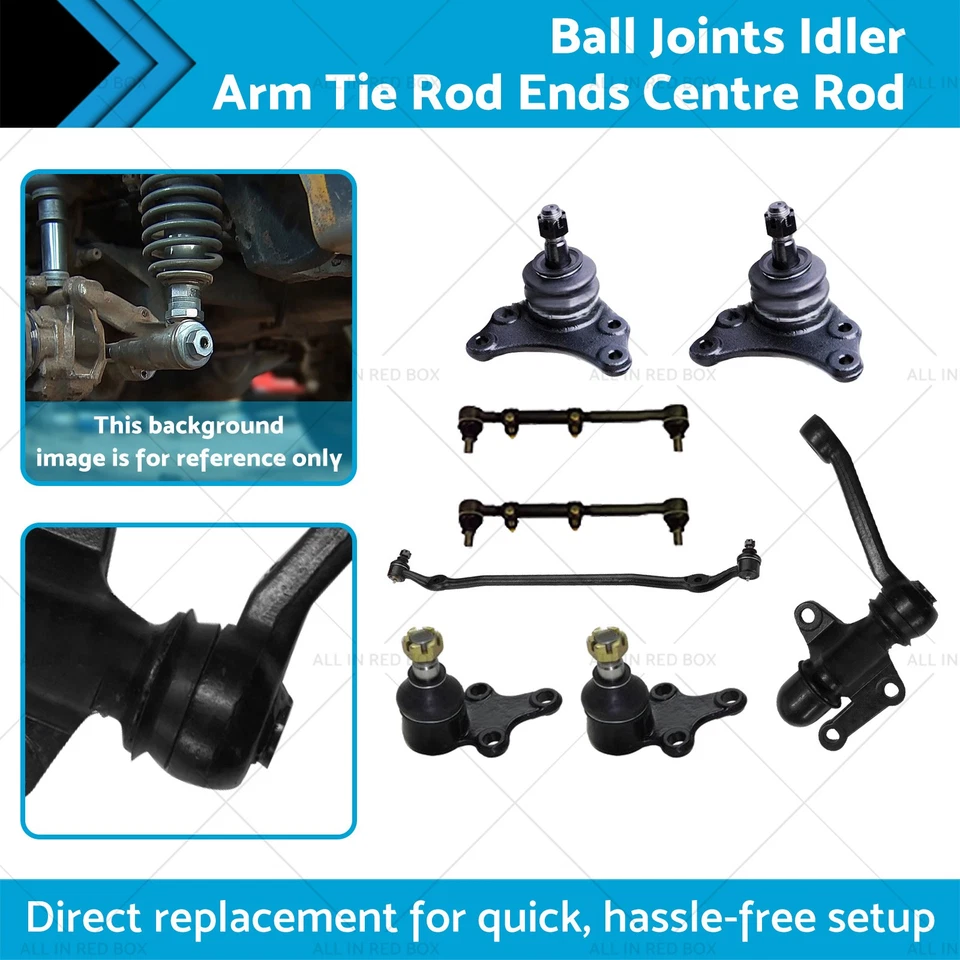 Ball Joints Idler Arm Tie Rod Ends Centre Rod Suitable For Hilux LN86-YN85 88-97 - Image 1 of 4