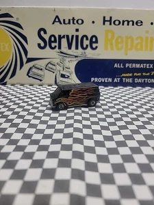 Vintage 1974 Hot Wheels Black Van with Flames Good Condition /1025-trp1 - Picture 1 of 9