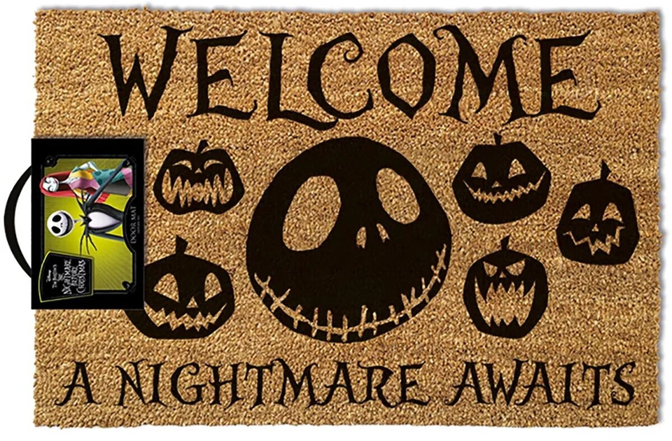 The Nightmare Before Christmas Fußmatte  A Nightmare Awaits multicolor Standard - Bild 1 von 1