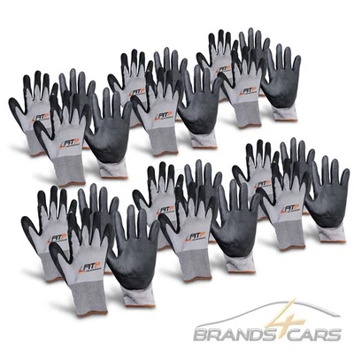 12 PAAR ARBEITSHANDSCHUHE MONTAGEHANDSCHUHE HANDSCHUHE MECHANIKER ATP GR XL - Bild 1 von 2