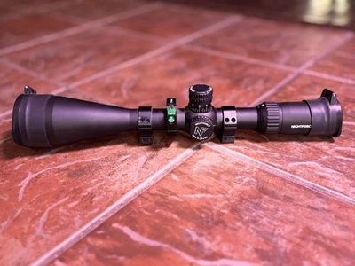 Nightforce SHV 5-20X56mm Rifle Scope Second Focal Plane with MOAR 20 MOA Reticle - Image 1 of 4