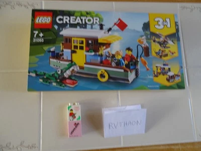 BOITE LEGO NEUVE - SEALED BOX - CREATOR 3 IN 1 - 31093 RIVERSIDE HOUSEBOAT - Photo 1/4