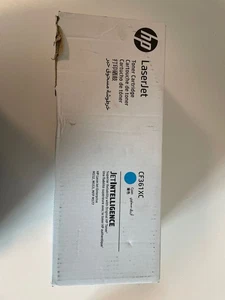 HP (508XC) CF361XC Projekttoner Cyan, Geöffneter Karton TONER UNBENUTZT - Afbeelding 1 van 2