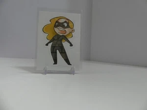 2017 Cryptozoic Arrow Season 4 Stickers Black Canary #S1 - Picture 1 of 2