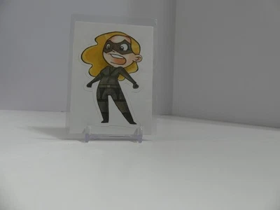 2017 Cryptozoic Arrow Season 4 Stickers Black Canary #S1 - Image 1 of 2