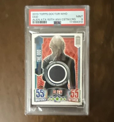 Doctor Who Alien Attax The Ood Costume Card PSA 9 - Image 1 of 2