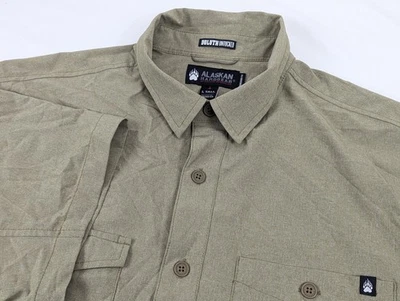 Alaskan Hardgear Shirt Mens Large Tall LT Duluth Untucked Outdoors Fish Hike - Image 1 of 4