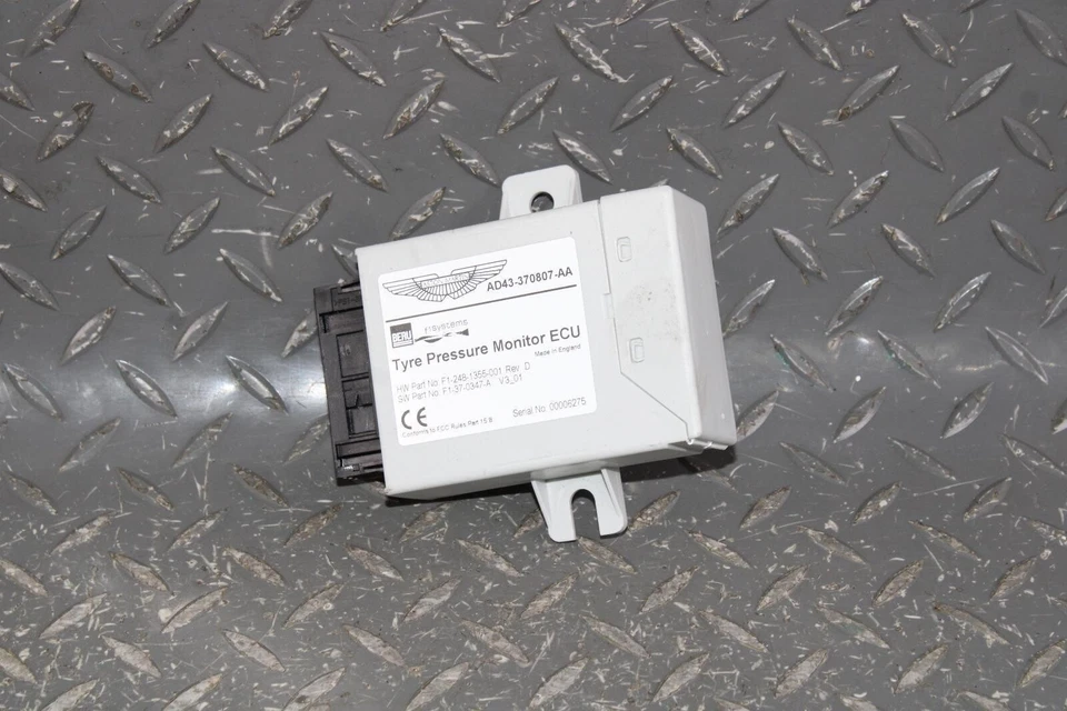 11-17 Aston Martin Vantage Tyre Tire Pressure Monitor System TPMS Control Module Foto 1 de 4